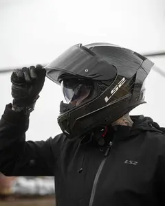 Imagem 11 de Capacete LS2 Dragon Carbon - Preto