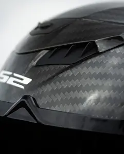 Imagem 14 de Capacete LS2 Dragon Carbon - Preto