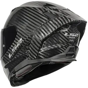 Imagem 7 de Capacete LS2 Dragon Carbon - Preto