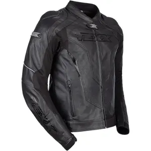 Imagem 3 de Jaqueta Texx Sniper V3 - Preto/Cinza (Couro)