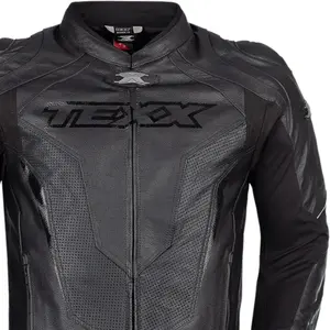 Imagem 7 de Jaqueta Texx Sniper V3 - Preto/Cinza (Couro)