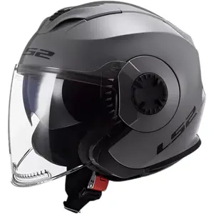 Imagem 3 de Capacete LS2 OF570 Verso Monocolor - Cinza Nardo