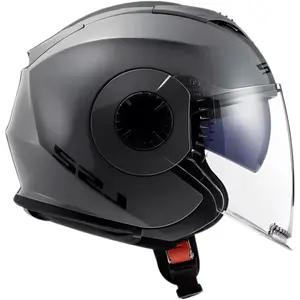 Imagem 2 de Capacete LS2 OF570 Verso Monocolor - Cinza Nardo