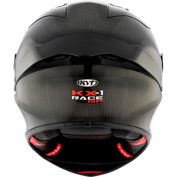 Capacete KYT KX-1 Race GP Carbon Glossy - Preto