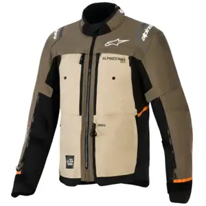 Imagem 1 de Jaqueta Alpinestars Cusco Drystar - Marrom/Preto
