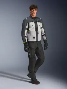 Imagem 4 de Jaqueta Alpinestars Cusco Drystar - Gelo/Cinza Escuro