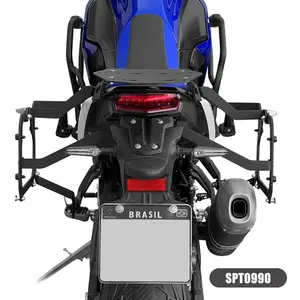 Imagem 2 de Suporte Lateral Scam Yamaha Tenéré 700 2026 Preto - SPTO990