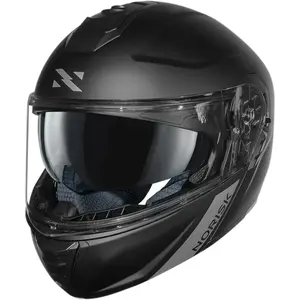 Imagem 5 de Capacete Norisk Vortex Monocolor - Preto Fosco (Articulado)