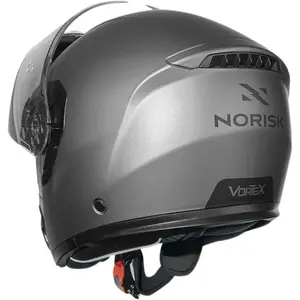 Imagem 8 de Capacete Norisk Vortex Monocolor - Cinza Fosco (Articulado)