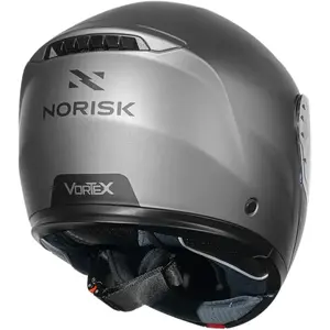 Imagem 11 de Capacete Norisk Vortex Monocolor - Cinza Fosco (Articulado)