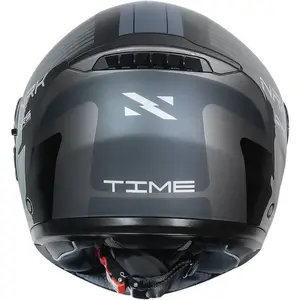 Imagem 6 de Capacete Norisk Vortex Time - Cinza/Preto (Articulado)