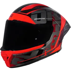 Imagem 3 de Capacete Origine Pista Mugello - Vermelho/Prata/Preto
