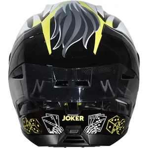 Imagem 6 de Capacete Origine Pista Joker - Preto/Amarelo Fluor