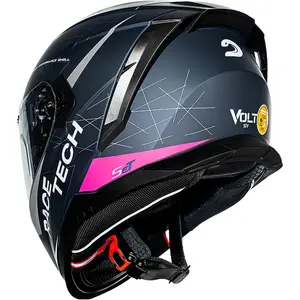 Imagem 7 de Capacete Race Tech Volt Set - Azul Fosco