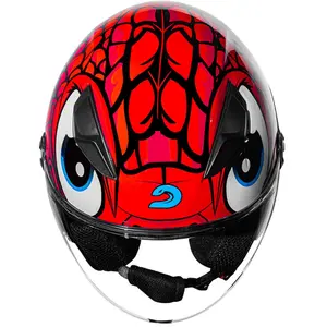 Imagem 5 de Capacete Race Tech Play Snake - Vermelho (Aberto)