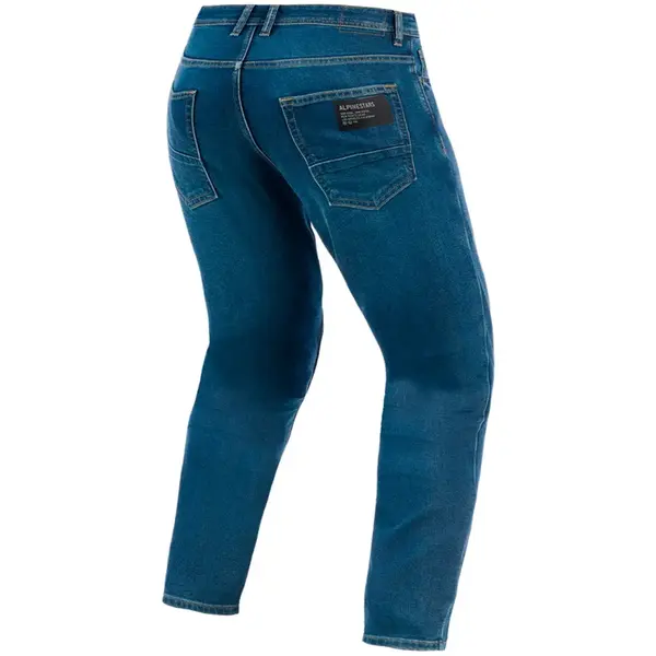 Calça Alpinestars Flex AST 5 Denim - Azul Washed - Grid Motors