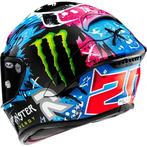 Imagem 5 de Capacete HJC RPHA 1 Fabio Quartararo Le Mans 2024 - Preto/Azul (Tri-Composto)