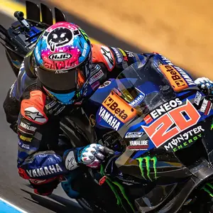 Imagem 14 de Capacete HJC RPHA 1 Fabio Quartararo Le Mans 2024 - Preto/Azul (Tri-Composto)