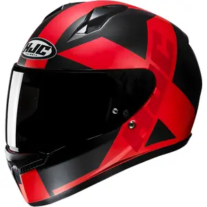 Imagem 1 de Capacete HJC C10 Tez - Preto/Vermelho