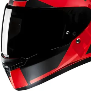 Imagem 2 de Capacete HJC C10 Tez - Preto/Vermelho