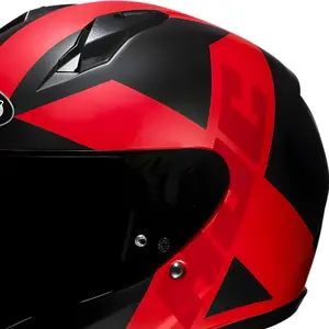Imagem 3 de Capacete HJC C10 Tez - Preto/Vermelho