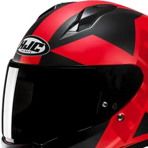 Imagem 4 de Capacete HJC C10 Tez - Preto/Vermelho