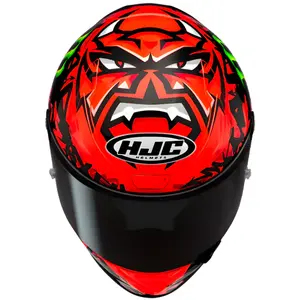 Imagem 3 de Capacete HJC RPHA 1 Fabio Quartararo - Vermelho/Preto/Branco (Tri-Composto)