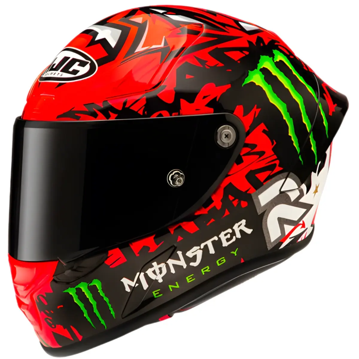 Capacete HJC RPHA 1 Fabio Quartararo - Vermelho/Preto/Branco (Tri