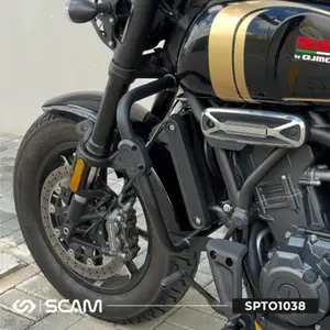 Imagem 3 de Protetor de Motor/Carenagem Scam SBM 600C (apartir de 2026) Preto - SPTO1038