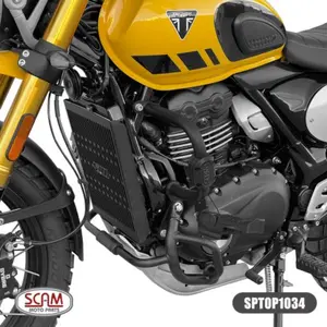 Imagem 2 de Protetor de Carenagem Scam Triumph Scrambler 400 XC (apartir de 2026) Preto - SPTOP1034
