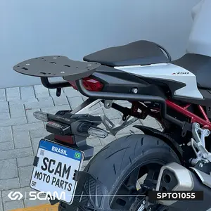 Imagem 3 de Suporte Superior Scam Honda CB750 Hornet (apartir de 2025) Preto - SPTO1055