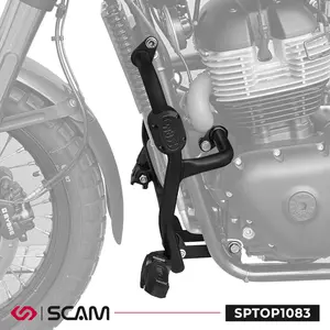 Protetor de Motor/Carenagem Scam Royal Enfield Interceptor Bear 650 (apartir de 2027) Preto - SPTOP1083