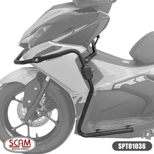 Imagem 1 de Protetor de Carenagem Scam Yamaha Aerox (apartir de 2026) Preto - SPTO1036