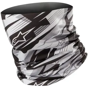 Imagem 1 de Bandana Alpinestars Blurred - Preta/Cinza