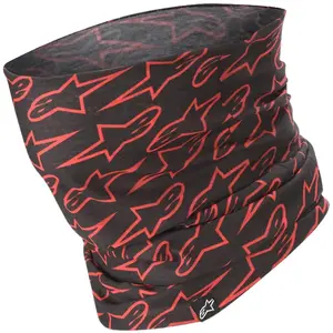 Bandana Alpinestars Astar - Preta/Vermelha