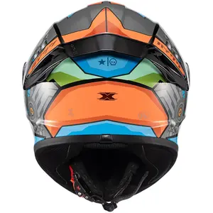 Imagem 7 de Capacete Texx Spihe Gear - Vermelho/Azul