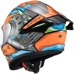 Imagem 6 de Capacete Texx Spihe Gear - Vermelho/Azul
