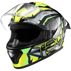 Imagem 3 de Capacete Texx Spihe Massai - Cinza/Verde