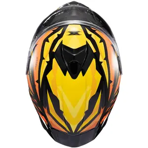 Imagem 7 de Capacete Texx Spihe Massai - Laranja/Amarelo