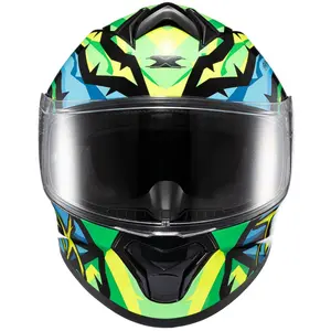 Imagem 3 de Capacete Texx Spihe Massai - Verde/Azul