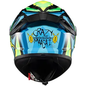 Imagem 6 de Capacete Texx Spihe Massai - Verde/Azul