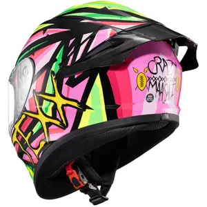 Imagem 5 de Capacete Texx Spihe Massai - Verde/Rosa