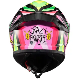 Imagem 7 de Capacete Texx Spihe Massai - Verde/Rosa