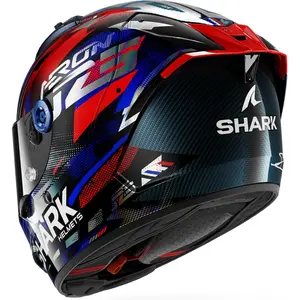 Imagem 5 de Capacete Shark Aeron Zarco GP França DBU - Azul/Preto/Vermelho