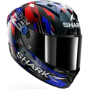 Imagem 2 de Capacete Shark Aeron Zarco GP França DBU - Azul/Preto/Vermelho