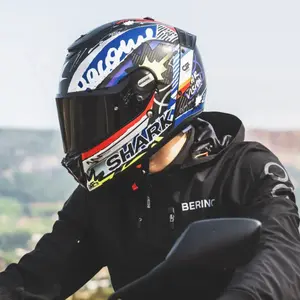 Imagem 4 de Capacete Shark Spartan RS Carbon Streetrush DBU - Preto/Prata