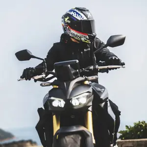 Imagem 5 de Capacete Shark Spartan RS Carbon Streetrush DBU - Preto/Prata
