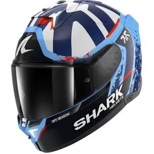 Imagem 1 de Capacete Shark Skwal I3 Raúl Fernández BBW - Preto/Branco/Azul