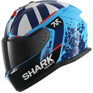 Imagem 2 de Capacete Shark Skwal I3 Raúl Fernández BBW - Preto/Branco/Azul