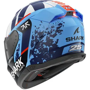 Imagem 3 de Capacete Shark Skwal I3 Raúl Fernández BBW - Preto/Branco/Azul